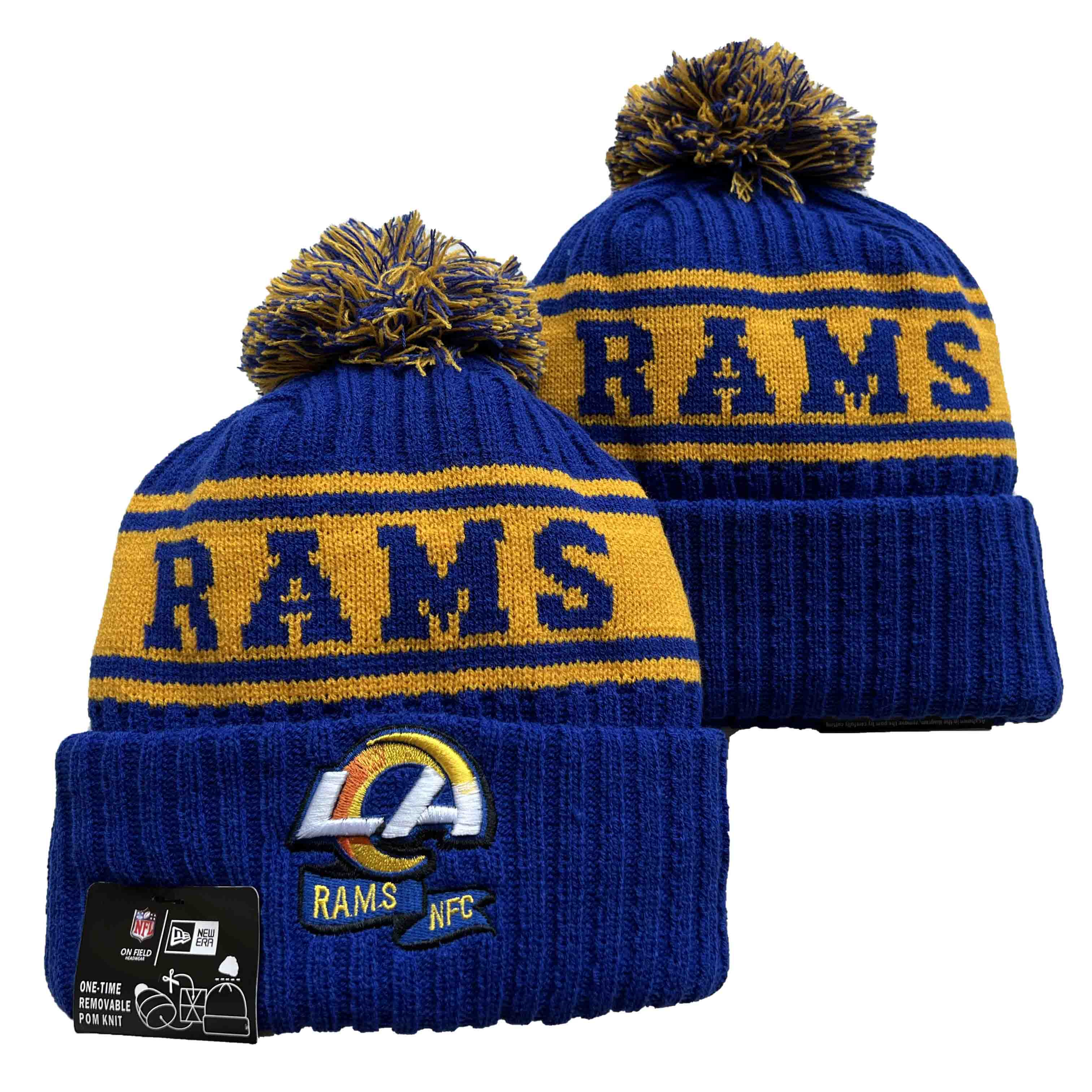 Los Angeles Rams Knit Hats 0107